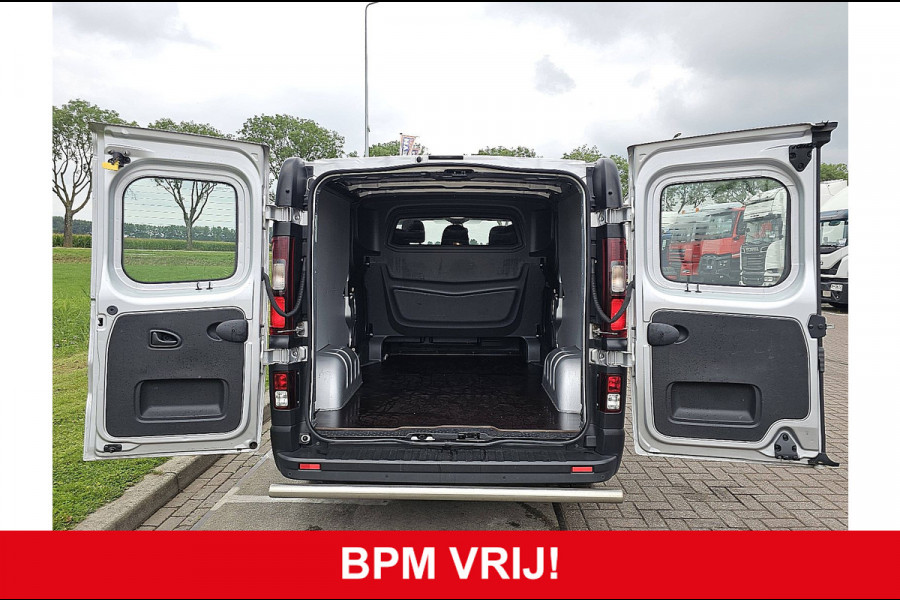 Renault Trafic 2.0 dCi 145 T29 L2H1 DC Comfort Airco Automaat Navi Sidebars Euro6 145Pk NAP 1e Eigenaar!