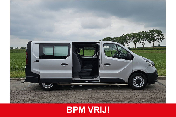 Renault Trafic 2.0 dCi 145 T29 L2H1 DC Comfort Airco Automaat Navi Sidebars Euro6 145Pk NAP 1e Eigenaar!