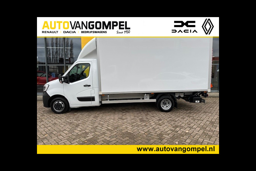Renault Master Bakwagen met laadklep 2.3dCi 165 pk DL/Dubbel lucht/Laadklep 750kg/Navigatie/Cruisecontrol Citybox/Meubelbak/mechanisch geveerde Hoogte 2.320 inwendig/ Breedte 2.220 uitwendig/ Lengte 4.400 inwendig
