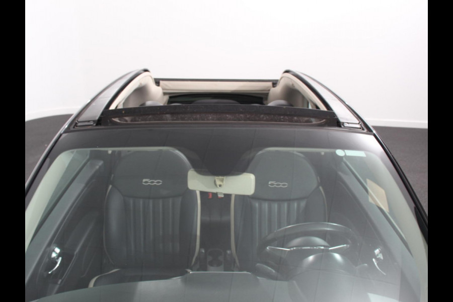 Fiat 500C 1.2 Lounge Automaat | Leder | Navigatie | Climate control | Cruise Control | Parkeersensoren Achter | Lichtmetalen Velgen |