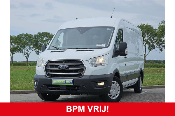 Ford Transit 330 2.0 TDCI L3H2 Automaat Navi Airco Euro6 Camera Trekhaak 1e Eigenaar!
