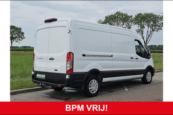 Ford Transit 330 2.0 TDCI L3H2 Automaat Navi Airco Euro6 Camera Trekhaak 1e Eigenaar!