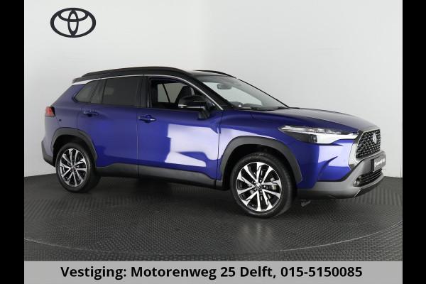 Toyota Corolla Cross HYBRID 200 STYLE-PACK BI-TONE PANORAMADAK 1e EIG.BIJNA 2024.GARANTIE 10-2033.BSM.PDC V+A. STUUR+STOELVERWARMING.ETC ETC