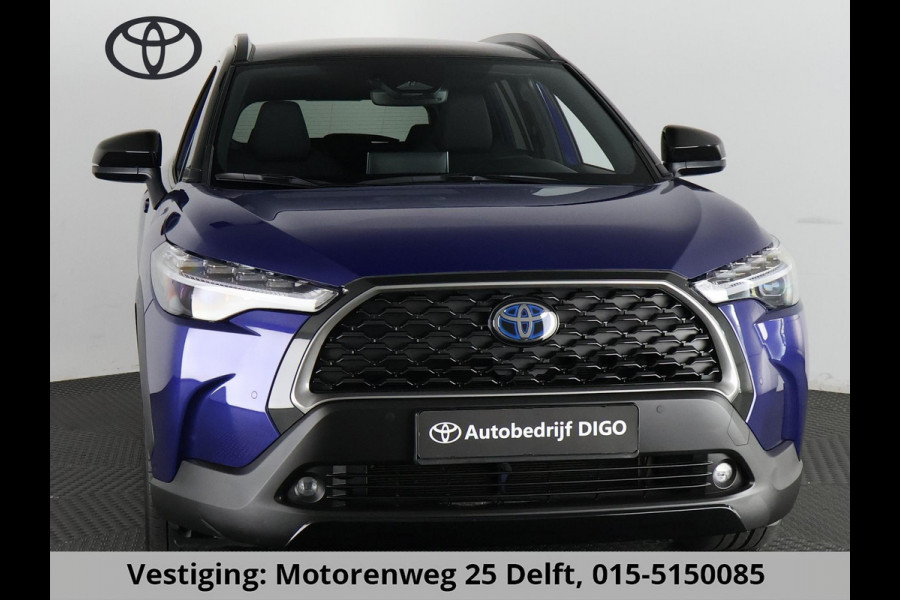 Toyota Corolla Cross HYBRID 200 STYLE-PACK BI-TONE PANORAMADAK 1e EIG.BIJNA 2024.GARANTIE 10-2033.BSM.PDC V+A. STUUR+STOELVERWARMING.ETC ETC