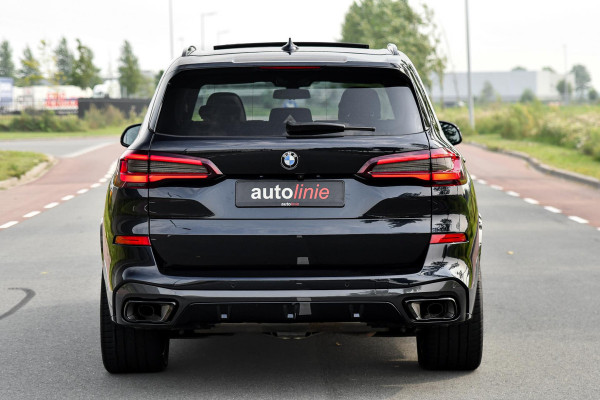 BMW X5 XDrive45e M-Sport. Aero, Luchtv, Pano, 360, HUD, ACC, Keyless, Trekhaak, H/K, Leder, Sfeer, 21'' CarPlay!