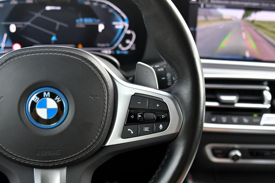 BMW X5 XDrive45e M-Sport. Aero, Luchtv, Pano, 360, HUD, ACC, Keyless, Trekhaak, H/K, Leder, Sfeer, 21'' CarPlay!