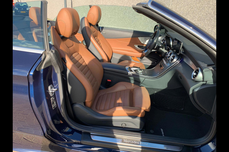 Mercedes-Benz C-Klasse Cabrio 220 d Premium Plus Pack AMG-pakket | BOVAG-GARANTIE | APK BIJ AFLEVERING | BOMVOL OPTIES | TOPSTAAT