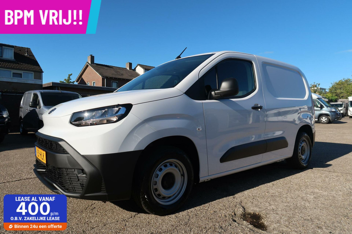 Toyota PROACE CITY NIEUW | 10JR GARANTIE & BPM VRIJ! Toyota PROACE CITY NIEUW | 10JR GARANTIE & BPM VRIJ!