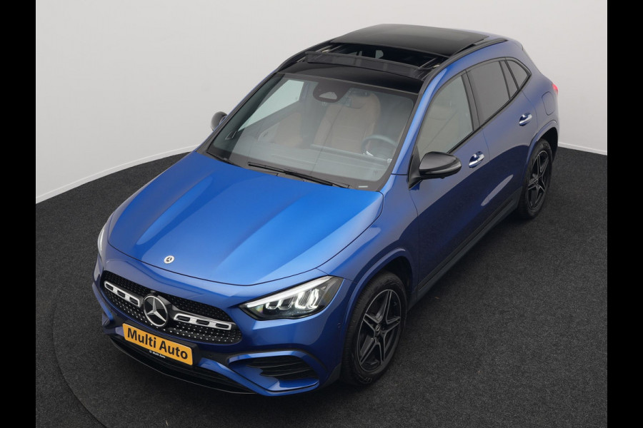 Mercedes-Benz GLA 250 e AMG Line Plug In Hybrid Facelift Night 218pk PHEV | Panodak | Adaptive Cruise | Burmester | 360 Camera | Alcantara Sportstoelen | Widescreen Navi | Keyless | Sfeerverlichting |
