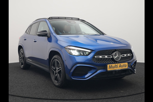 Mercedes-Benz GLA 250 e AMG Line Plug In Hybrid Facelift Night 218pk PHEV | Panodak | Adaptive Cruise | Burmester | 360 Camera | Alcantara Sportstoelen | Widescreen Navi | Keyless | Sfeerverlichting |