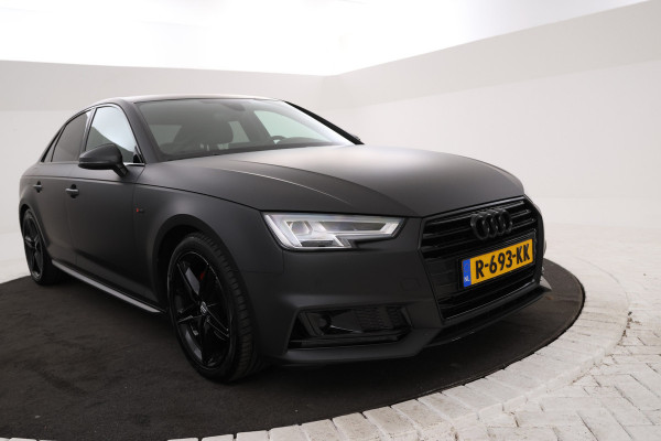 Audi A4 Limousine 2.0 TFSI MHEV Sport S line black edition Leer, Virtual dash! S-Line, Trekhaak