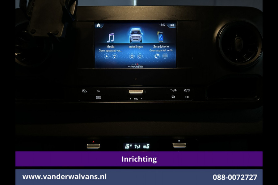 Mercedes-Benz Sprinter 316 CDI 164pk 3500kg Trekhaak L2H2 Inrichting Euro6 Airco | Camera | Cruisecontrol Parkeersensoren