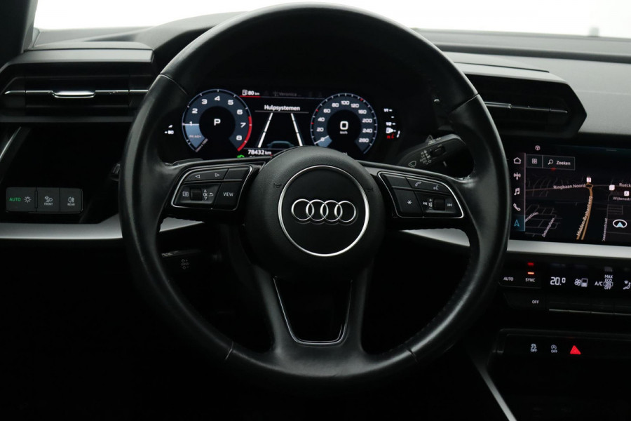 Audi A3 Limousine 35 TFSI Business edition Automaat (NAVIGATIE, LED, CARPLAY, VIRTUAL COCKPIT, 1e EIGENAAR, GOED ONDERHOUDEN)