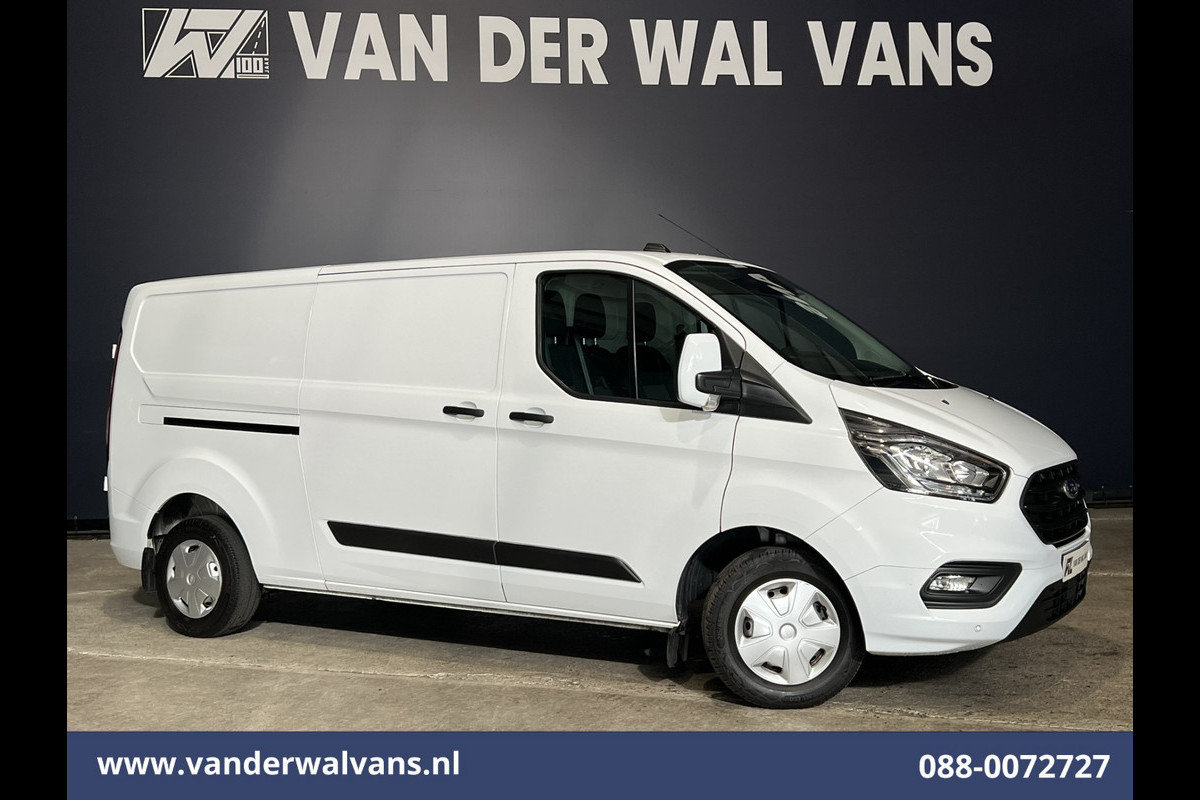 Ford Transit Custom 2.0 TDCI L2H1 Euro6 Airco | Camera | Navigatie | LED | Cruisecontrol | Stoelverwarming Verwarmde voorruit, Parkeersensoren, Bijrijdersbank, 2800kg trekvermogen