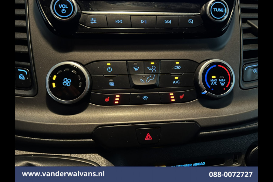 Ford Transit Custom 2.0 TDCI L2H1 Euro6 Airco | Camera | Navigatie | LED | Cruisecontrol | Stoelverwarming Verwarmde voorruit, Parkeersensoren, Bijrijdersbank, 2800kg trekvermogen