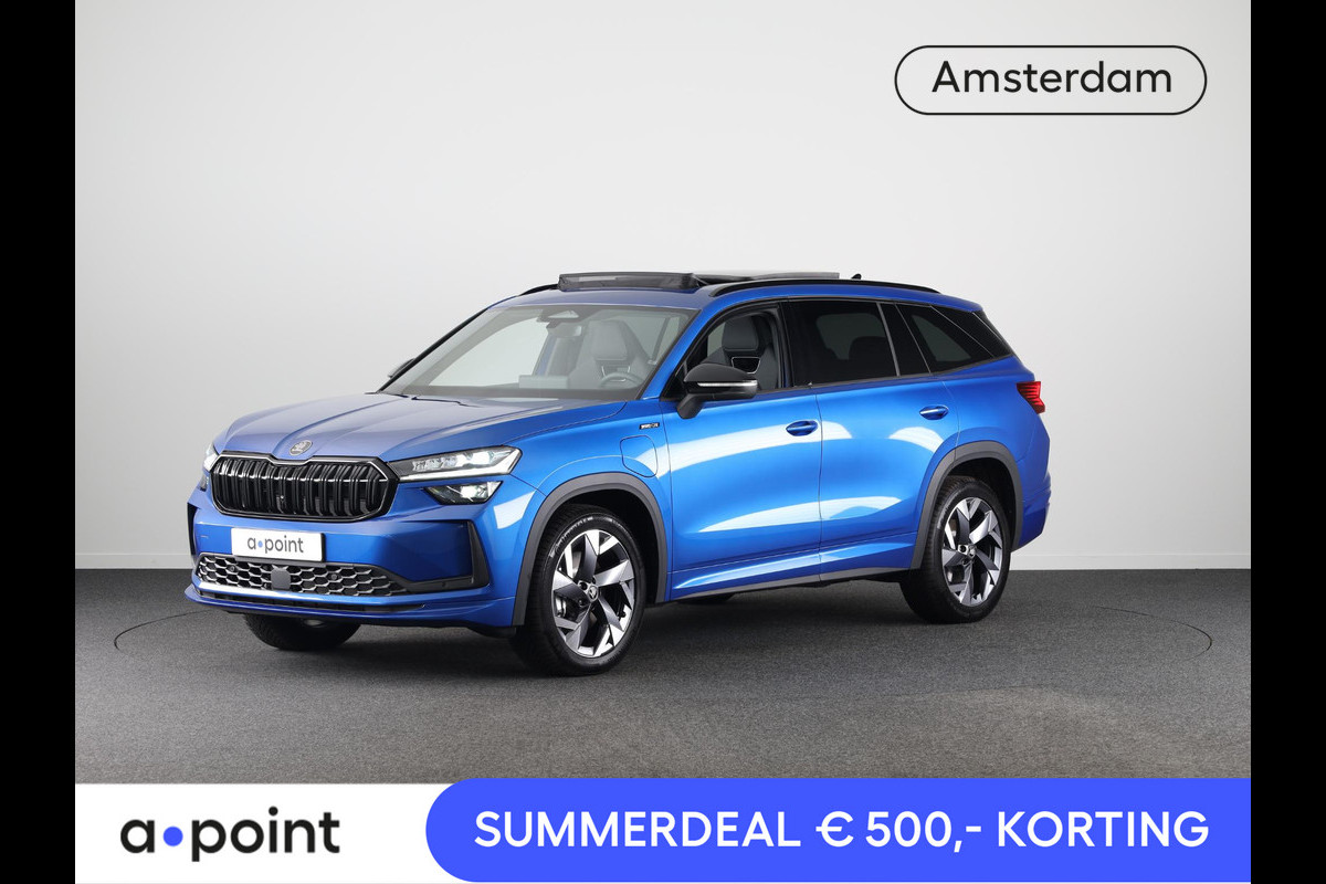 Škoda Kodiaq 1.5 TSI 204pk PHEV Sportline Business | Panoramadak | Licht pakket | Winter pakket Škoda Kodiaq 1.5 TSI 204pk PHEV Sportline Business | Panoramadak | Licht pakket | Winter pakket