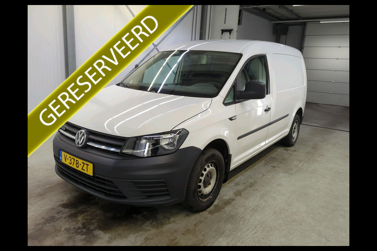 Volkswagen Caddy 1.4 TGI L2H1 EcoFuel Maxi  1e EIGENAAR I COMPLETE ONDERHOUDSHISTORIE I RIJDEN OP GROEN GAS CO2 NEUTRAAL NO AIRCONDITIONING