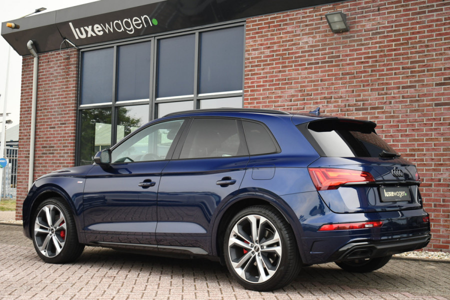 Audi Q5 55 TFSI e S-Edition Pano Luchtv Trekh ACC HUD B&O 21inch