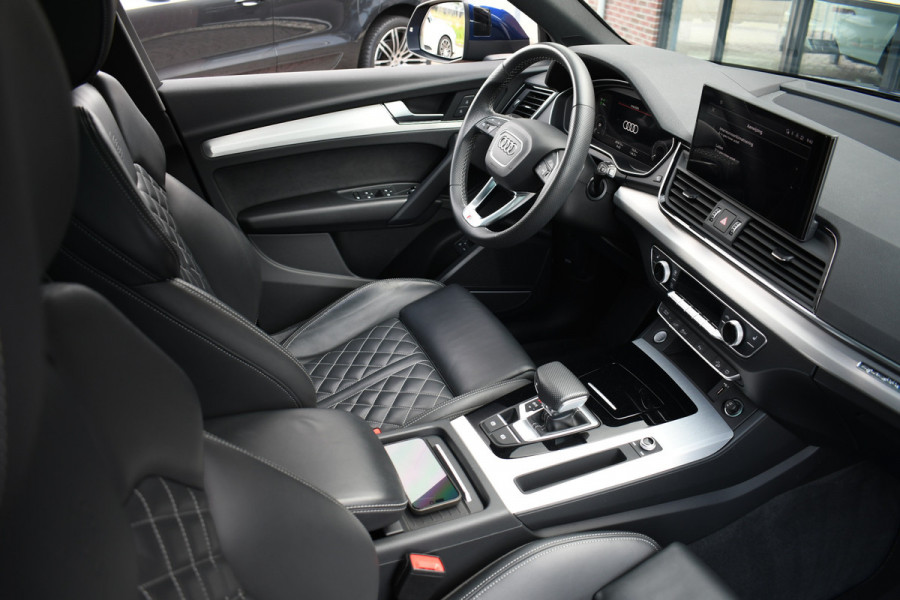 Audi Q5 55 TFSI e S-Edition Pano Luchtv Trekh ACC HUD B&O 21inch