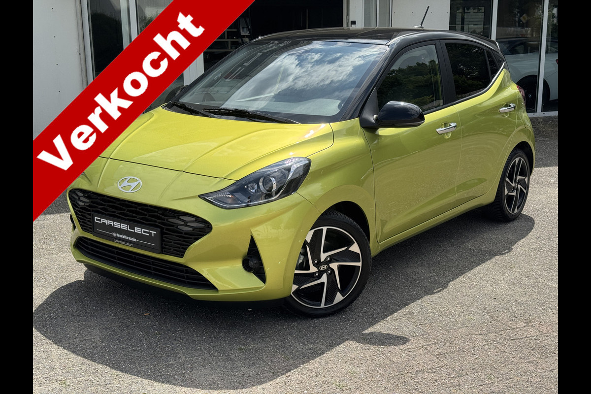 Hyundai i10 1.2 Stuurverwarming, Camera, Keyless, line assist, Alle opties! . Neem contact op en we maken een afspraak!