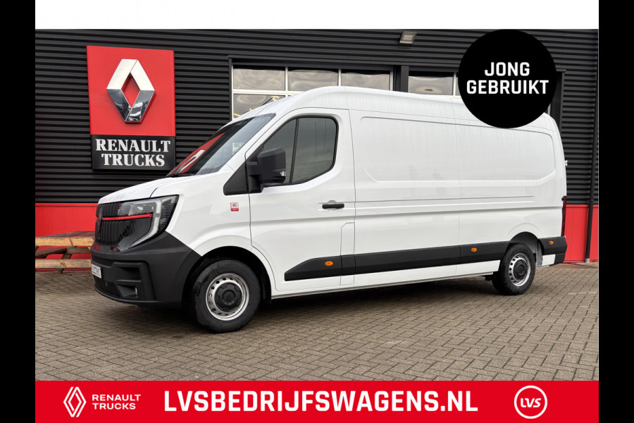 Renault Master E-Tech 87 kWh, 130 kW snelladen, L3H2 Demonstratieauto, Laadruimte betimmering, Side-bars, Camera, Trekhaak, Apple carplay