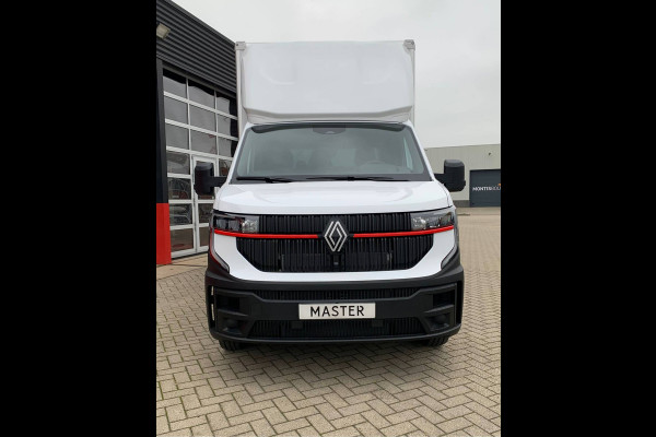 Renault Master E-Tech T35 87 kWh 130 kW snelladen L3 Bakwagen Citybox met laadklep 750Kg DHollandia, Camera,  Multimedia, Verwarmde voorruit.