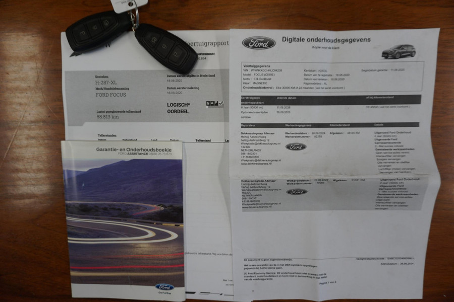 Ford Focus 1.0 EcoBoost 125PK Titanium Business/Trekhaak/ Dealeronderhouden.
