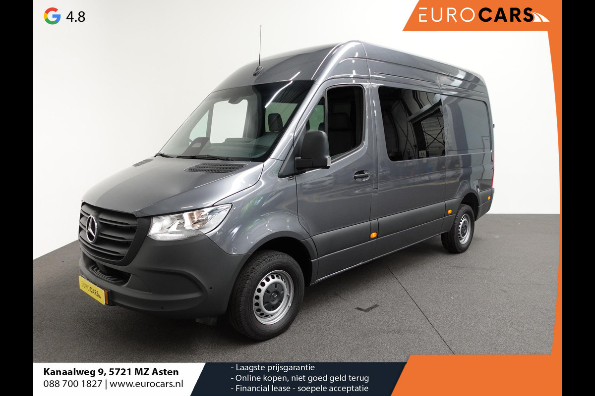 Mercedes-Benz Sprinter 315 L2H2 Dubbele cabine Mercedes-Benz Sprinter 315 L2H2 Automaat Airco Cruise Navi Trekhaak