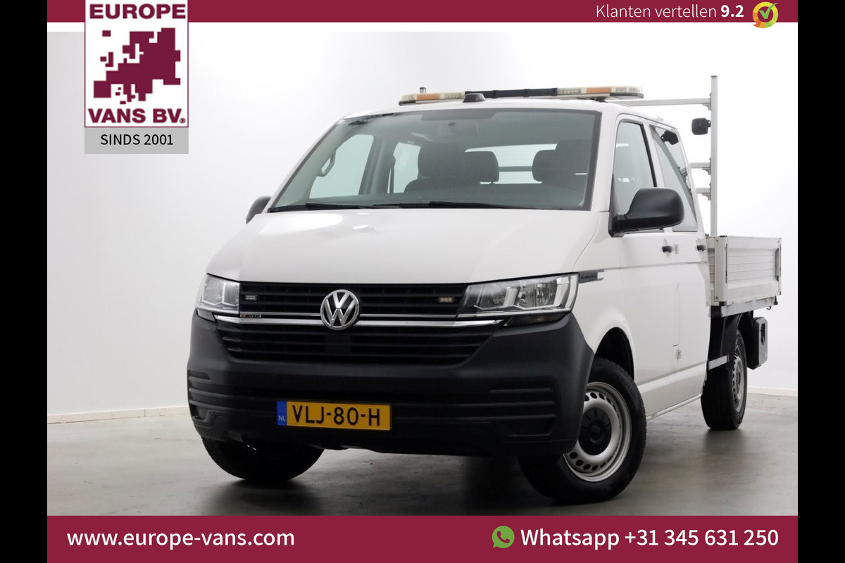 Volkswagen Transporter T6.1 2.0 TDI 150pk DSG-Automaat 4-Motion 4x4 D.C. Open Laadbak 08-2021