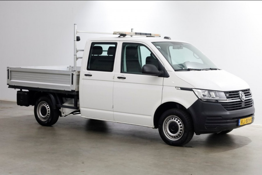 Volkswagen Transporter T6.1 2.0 TDI 150pk DSG-Automaat 4-Motion 4x4 D.C. Open Laadbak 08-2021