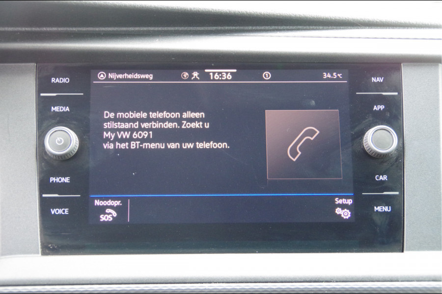 Volkswagen Transporter 2.0 TDI L2 150PK AUT. DC-5P, LED, 2X SCHUIFDEUR, TREKHAAK, NAVI, CRUISE, LEDER STUUR, PARKEERSENSOREN, MISTLAMPEN, DUBBELE CABIN