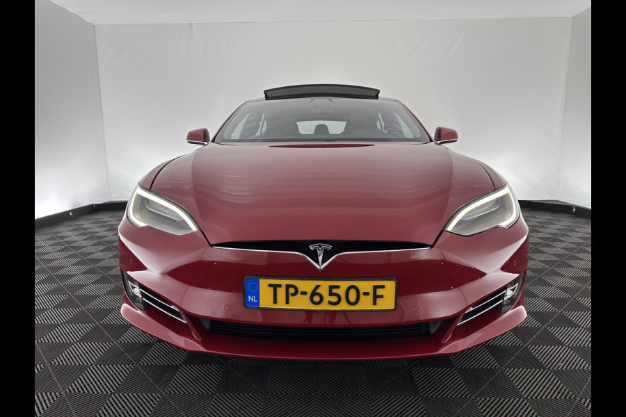 Tesla Model S 100D AWD [ 3-Fase ] Aut. *PANO | LUXURY-LEATHER | AUTO-PILOT | ADAPTIVE-CRUISE | FULL-LED | NAVI-FULLMAP | AIR-SUSPENSION | KEYLESS | TOP-VIEW | CARPLAY | MEMORY-PACK | HEATED-SPORTSEATS | DIGI-COCKPIT | 21"ALU*