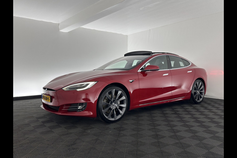 Tesla Model S 100D AWD [ 3-Fase ] Aut. *PANO | LUXURY-LEATHER | AUTO-PILOT | ADAPTIVE-CRUISE | FULL-LED | NAVI-FULLMAP | AIR-SUSPENSION | KEYLESS | TOP-VIEW | CARPLAY | MEMORY-PACK | HEATED-SPORTSEATS | DIGI-COCKPIT | 21"ALU*