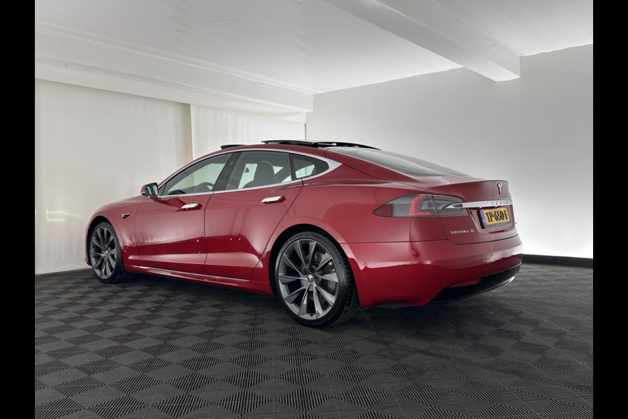 Tesla Model S 100D AWD [ 3-Fase ] Aut. *PANO | LUXURY-LEATHER | AUTO-PILOT | ADAPTIVE-CRUISE | FULL-LED | NAVI-FULLMAP | AIR-SUSPENSION | KEYLESS | TOP-VIEW | CARPLAY | MEMORY-PACK | HEATED-SPORTSEATS | DIGI-COCKPIT | 21"ALU*
