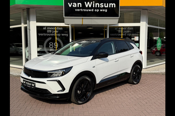 Opel Grandland 1.2 Turbo GS Line | AUTOMAAT | NAVI | CAMERA | LED | Black Pack | 2 x AGR stoel| Park Pilot | Stoel & stuurverw. |