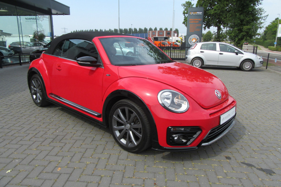 Volkswagen Beetle Cabriolet 1.4 TSI DSG Dune R-Line, Leder, Navigatie, Stoelverw.