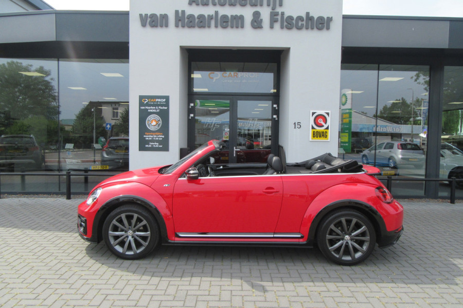 Volkswagen Beetle Cabriolet 1.4 TSI DSG Dune R-Line, Leder, Navigatie, Stoelverw.