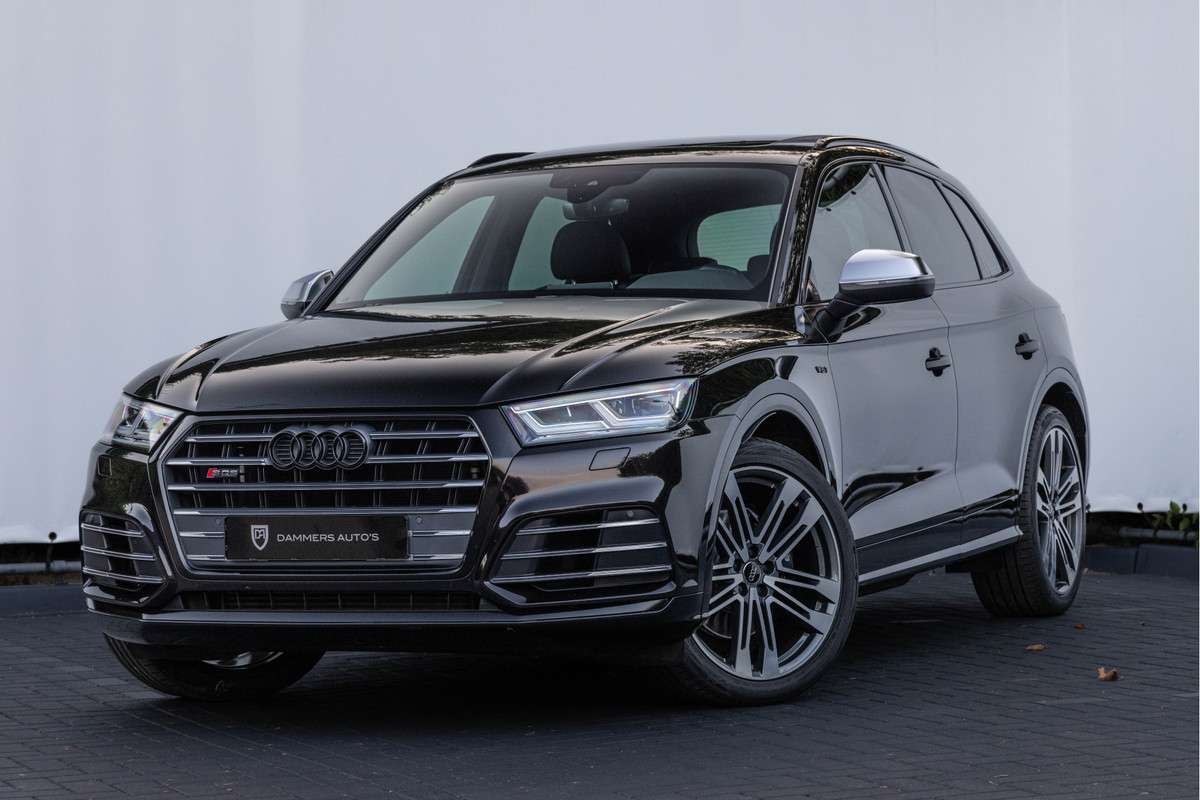 Audi SQ5 3.0 TFSI 354pk Quattro Pano 21'' B&O Carbon Standkachel Audi SQ5 3.0 TFSI 354pk Quattro Pano 21'' B&O Carbon Standkachel