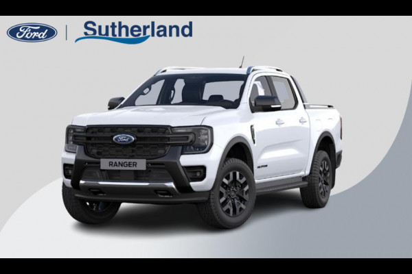 Ford Ranger 2.3 PHEV Wildtrak Double Cab 281pk | 5 persoons! | Technology Pack Plus Trailer | Cargo Area Pack | Power Rollertop | Prijs excl. BTW incl. BPM | laadkabel mode 3 16A