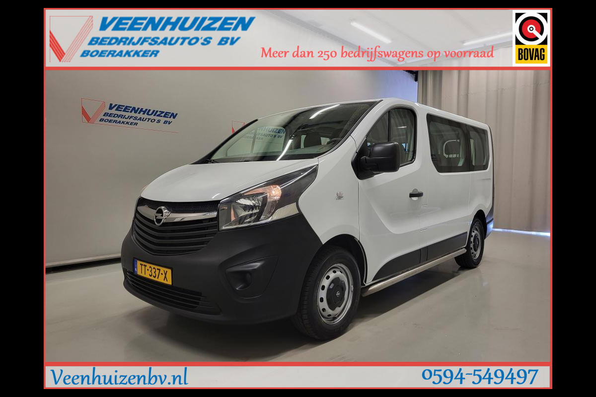 Opel Vivaro Combi 1.6CDTI 9-Personenbus - Excl. BTW / BPM vrij Euro 6! Opel Vivaro Combi 1.6CDTI 9-Personenbus - Excl. BTW / BPM vrij Euro 6!