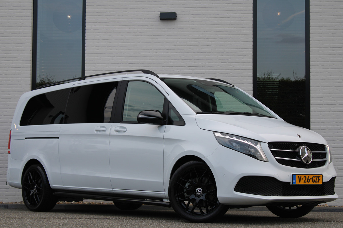 Mercedes-Benz V-Klasse 300d / XXL / DC / 4-Matic / 2x Elec Schuifdeur / 360 Camera / Burmester / Vol Opties / NIEUWSTAAT Mercedes-Benz V-Klasse 300d / XXL / DC / 4-Matic / 2x Elec Schuifdeur / 360 Camera / Burmester / Vol Opties / NIEUWSTAAT