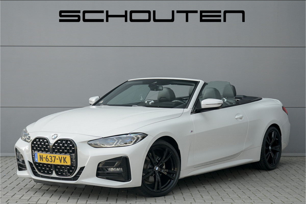 BMW 4 Serie Cabrio 420i High Executive Individual Leer Laserlight H/K BMW 4 Serie Cabrio 420i High Executive Individual Leer Laserlight H/K