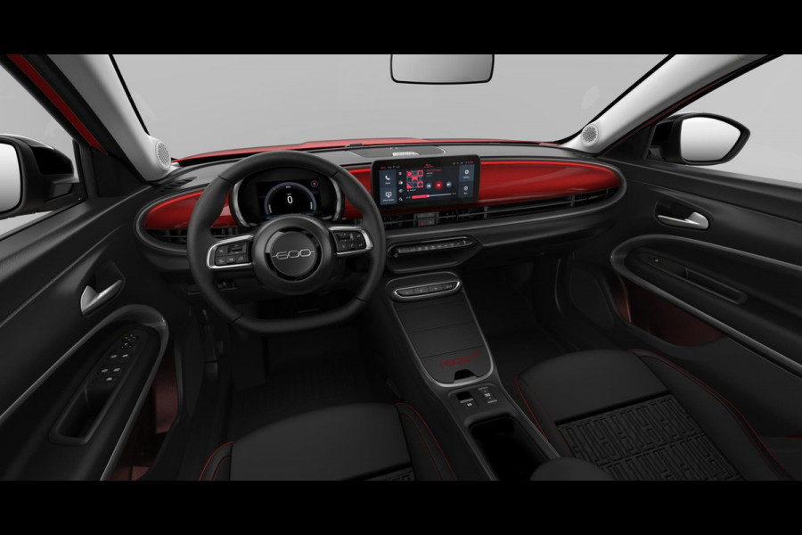 Fiat 600E RED 54 kWh | Clima | Cruise | LED | PDC | Apple Carplay |