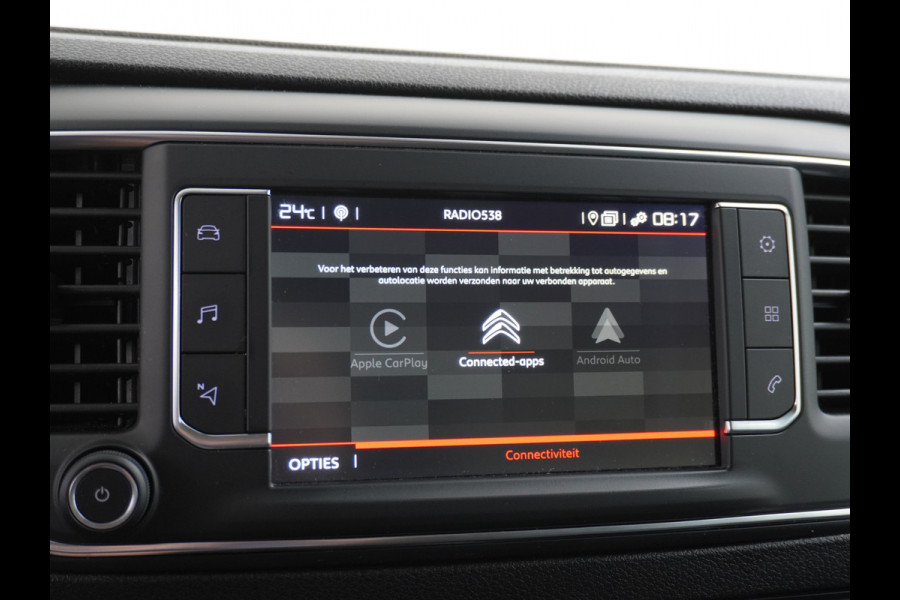 Opel Vivaro XL 2.0D145pk 3-Pers.Navi Apple Carplay Android Auto Airco 2xSchuifdeur Pdc Cruise Financial Lease €301,- p/mnd DAB+ Bordherkenni Regen/Lichtsensor Dodehoeksensor SpoorAssist Voorruit+Wisserverwarmd 1e Eigenaar Euro 6 370Nm koppel