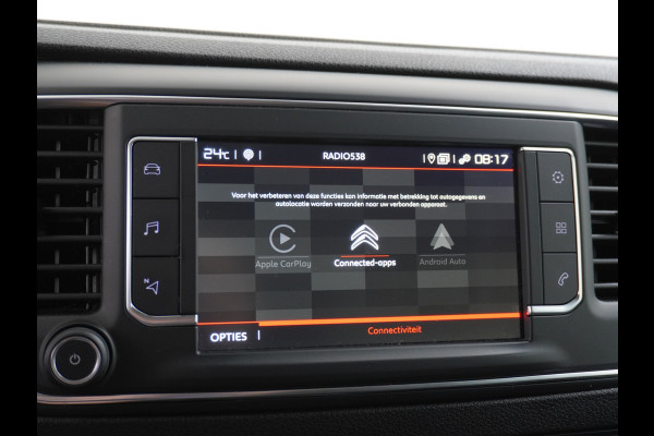 Opel Vivaro XL 2.0D145pk 3-Pers.Navi Apple Carplay Android Auto Airco 2xSchuifdeur Pdc Cruise Financial Lease €301,- p/mnd DAB+ Bordherkenni Regen/Lichtsensor Dodehoeksensor SpoorAssist Voorruit+Wisserverwarmd 1e Eigenaar Euro 6 370Nm koppel