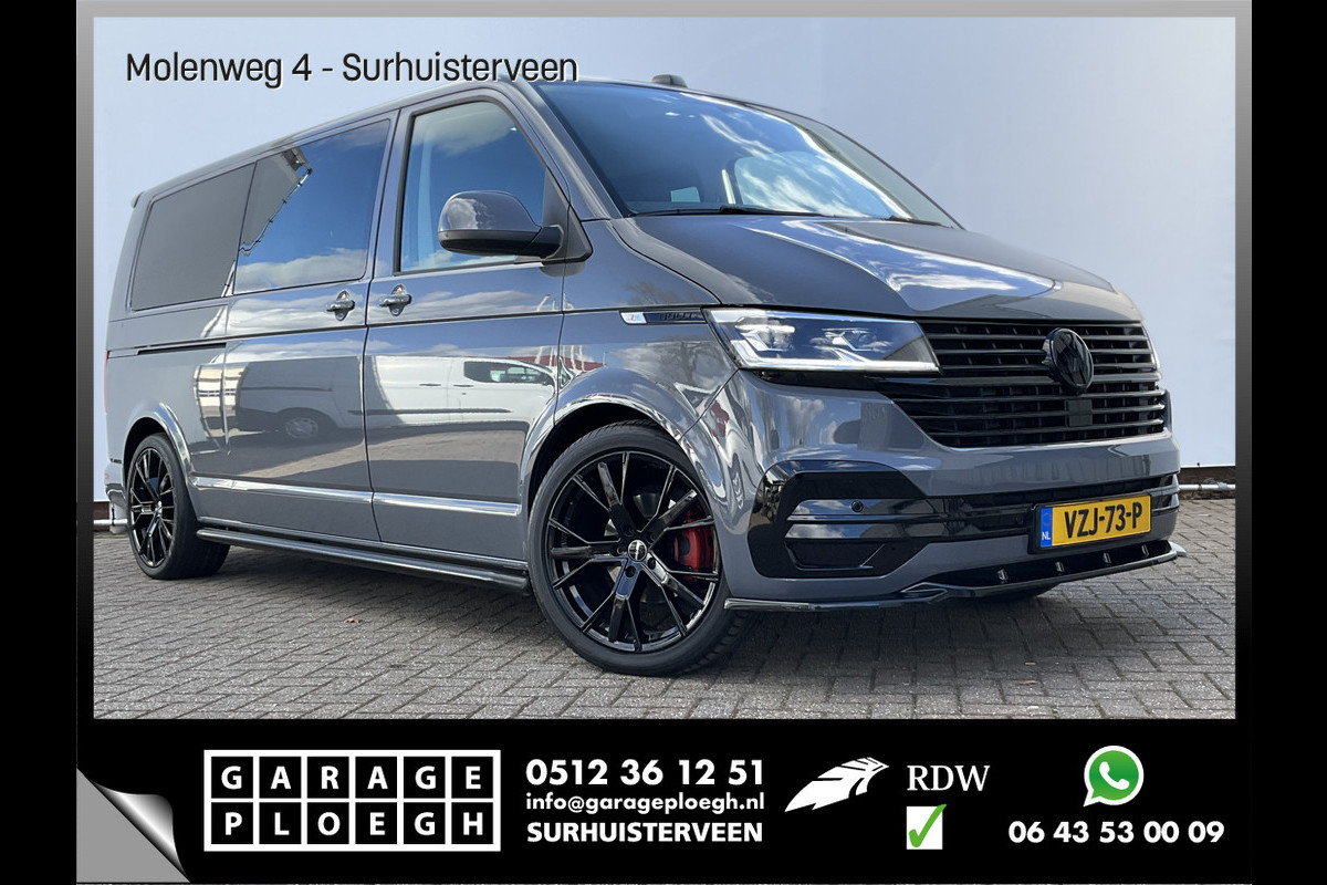 Volkswagen Transporter 6-Pers 2.0 TDI L2H1 DC Bulli Leer Cam Trekhaak Lang 6 Persoons Dubbele Cabine Volkswagen Transporter 6-Pers 2.0 TDI L2H1 DC Bulli Leer Cam Trekhaak Lang 6 Persoons Dubbele Cabine