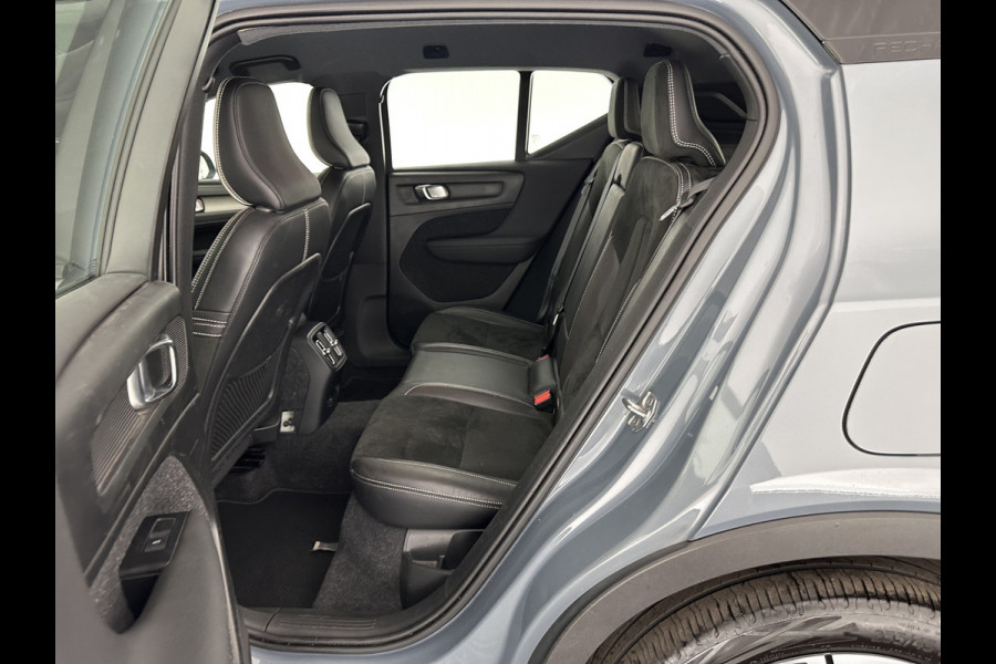 Volvo XC40 Recharge P8 AWD R-Design [ 3-Fase ] {SOH-89%} (INCL-BTW) *LEATHER-ALCANTARA | DIGI-COCKPIT | FULL-LED | PREMIUM-AUDIO | TOP-VIEW | CARPLAY | NAVI-FULLMAP | ECC | PDC | KEYLESS | HEATED-SPORTSEATS | BLIS | PRIVACY-GLASS | TOWBAR | 19 "ALU