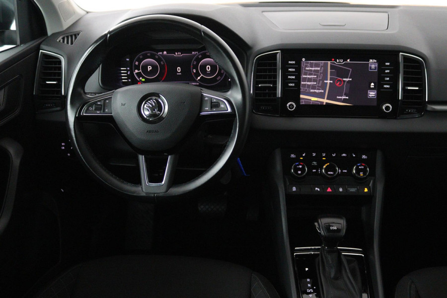 Škoda Karoq 1.0 TSI Clever Edition (DIGITALE COCKPIT, STOELVERWARMING, ACHTERUITRIJCAMERA, AUTOMAAT, CRUISE CONTROL)