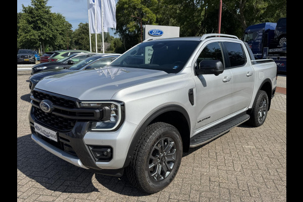 Ford Ranger 3.0 V6 Wildtrak Double Cab EcoBlue |241pk!! | 2-zits|  BPM vrij | Rollertop | Trekhaak | Technology Pack | Uniek in Nederland | Verlengde fabrieksgarantie tot 03-2028
