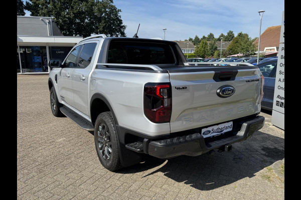 Ford Ranger 3.0 V6 Wildtrak Double Cab EcoBlue |241pk!! | 2-zits|  BPM vrij | Rollertop | Trekhaak | Technology Pack | Uniek in Nederland | Verlengde fabrieksgarantie tot 03-2028